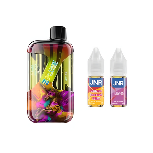 Kit JNR ZPluse 42000 Mangue Fruit de la Passion et Love 66 20mg