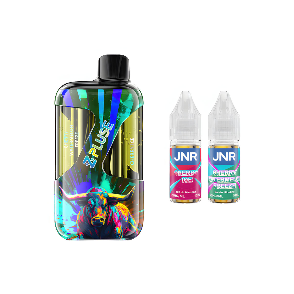 Kit JNR ZPluse 42000 Cerise Glacée et Cerise Pastèque Givrée 20mg