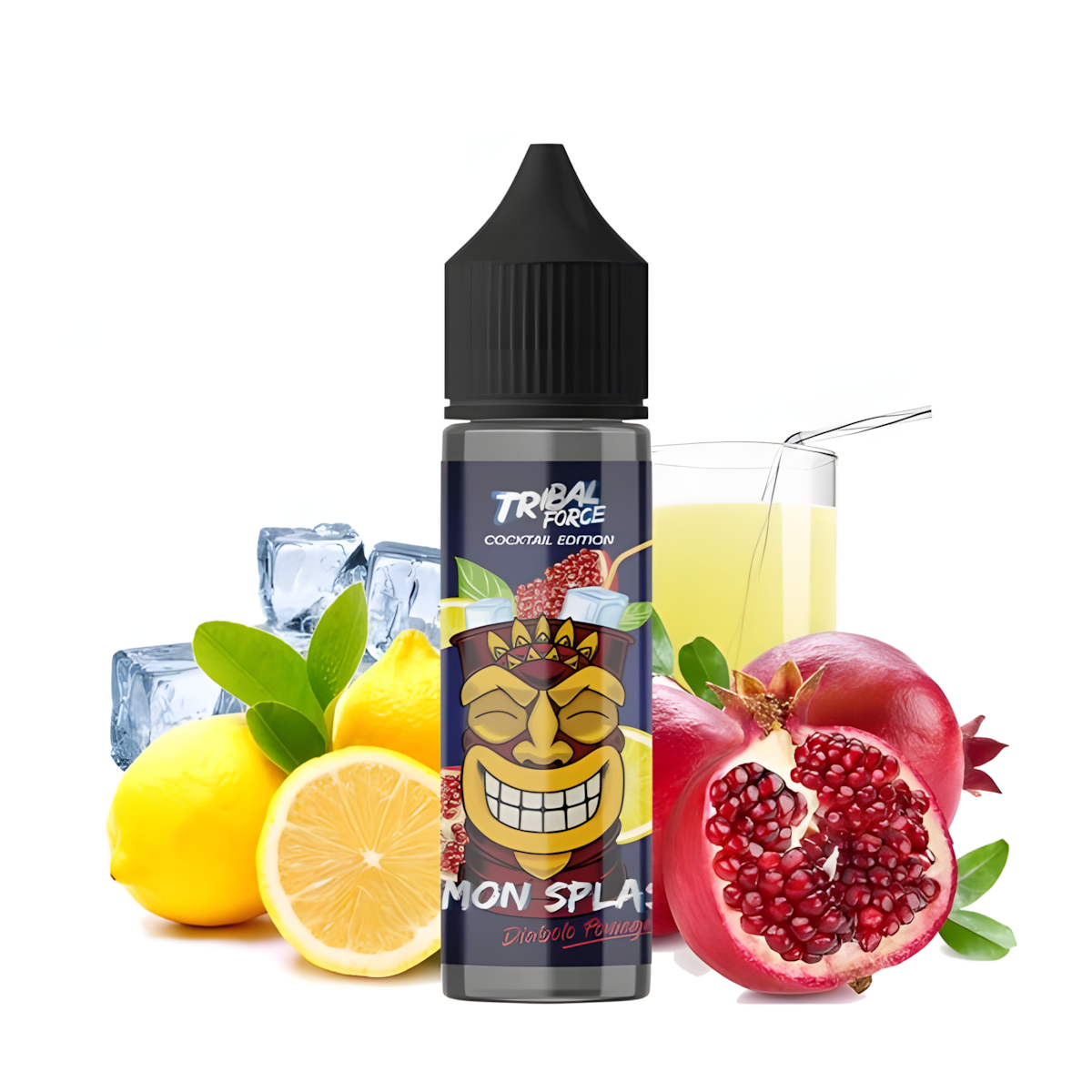 e-liquide Lemon Splash Diabolo Grenadine Edition 50ml Tribal Force flacon