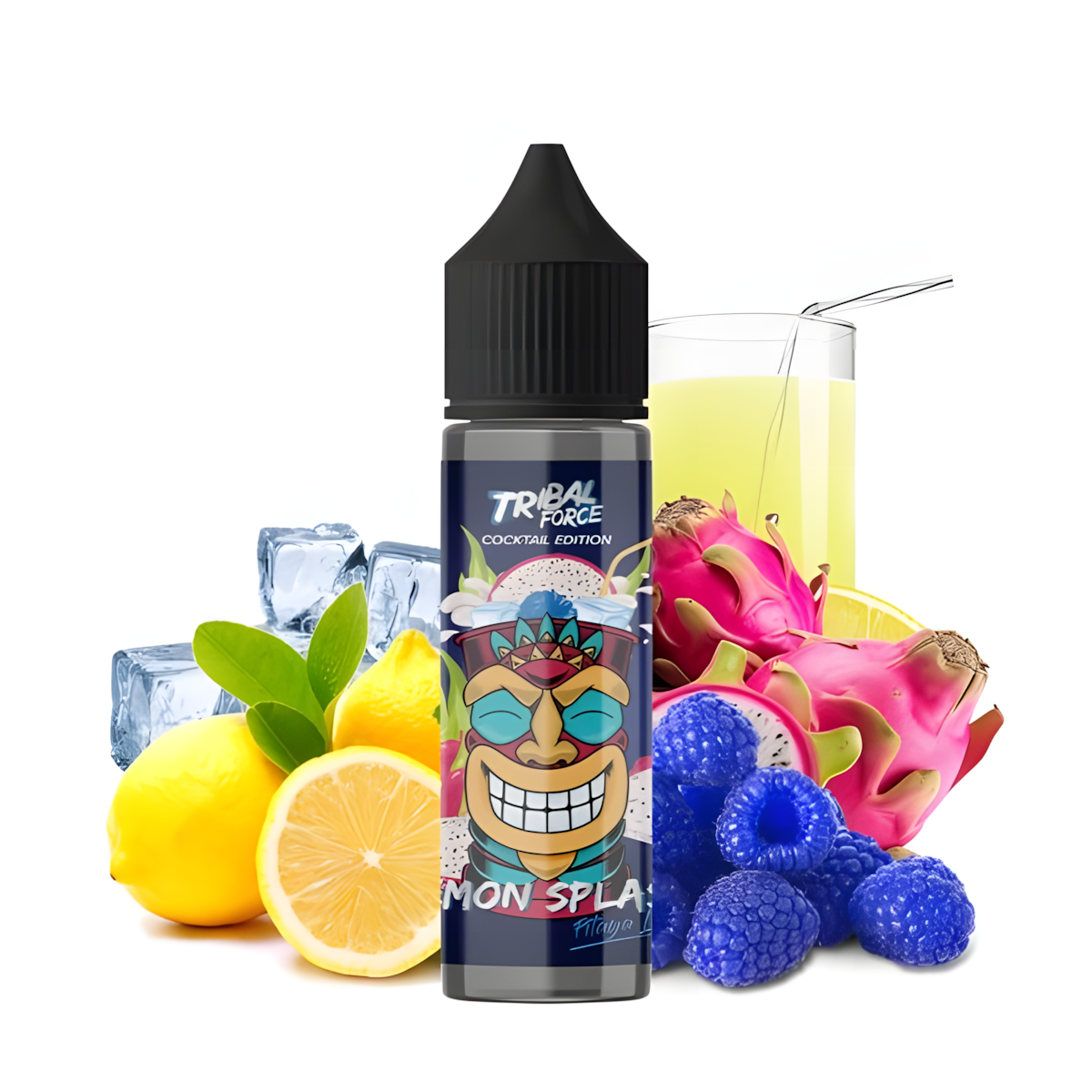 e-liquide Lemon Splash Pitaya Lagoon Edition 50ml Tribal Force flacon