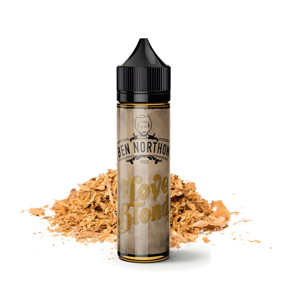 E-liquide Love Blond 50ml Ben Northon tabac blond fruits à coque arachide sans nicotine