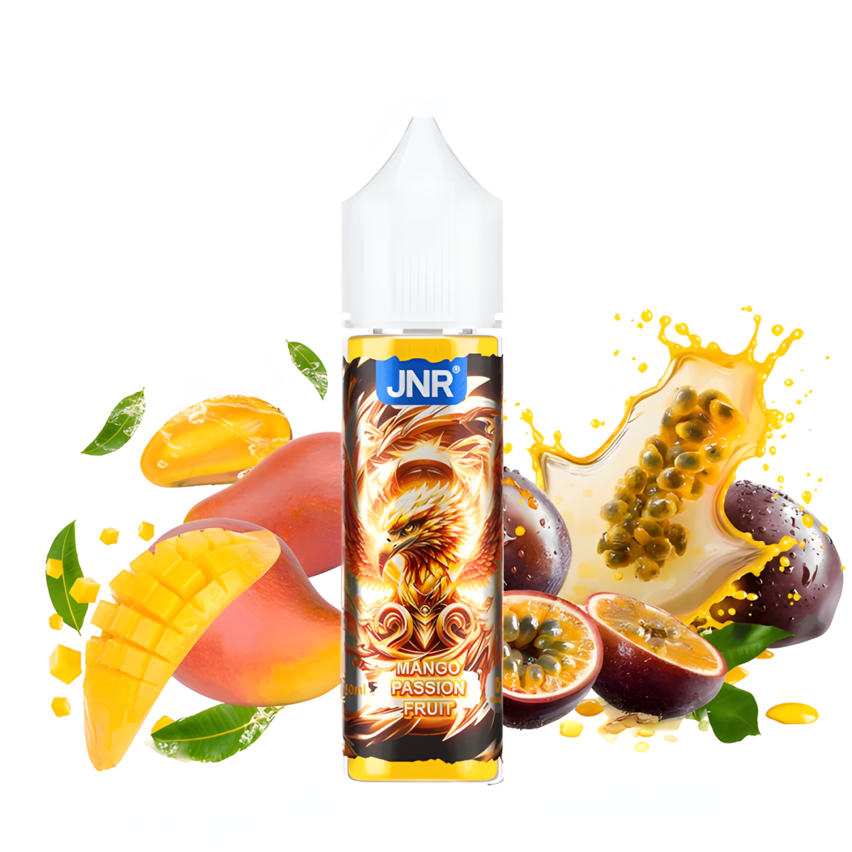 E-liquide JNR Mango Passion Fruit 50ml mangue fruit de la passion sans nicotine