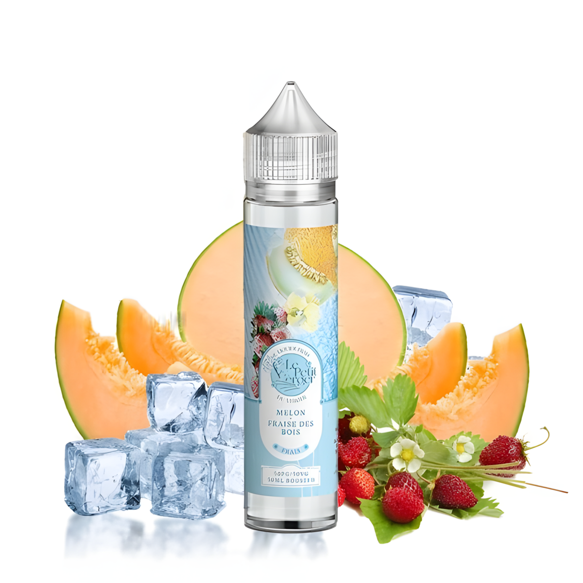 E-liquide Melon Fraises des Bois Frais 50 ML fruité et rafraîchissant