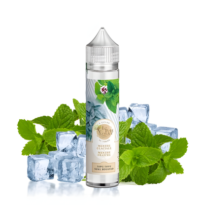 E-liquide Menthe Glaciale Menthe Fraîche 50 ML, menthol pur et rafraîchissant