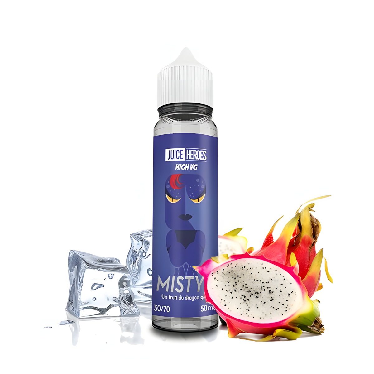 E-liquide Mistyk 50ml Liquideo Juice Heroes fruit du dragon frais