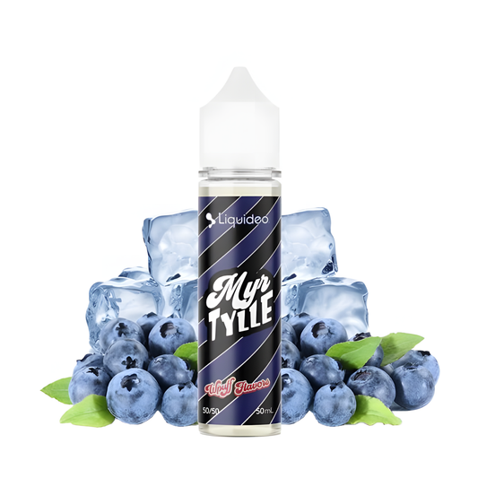 Flacon E-liquide Myrtille Glacée Wpuff Flavors 50ML Liquideo
