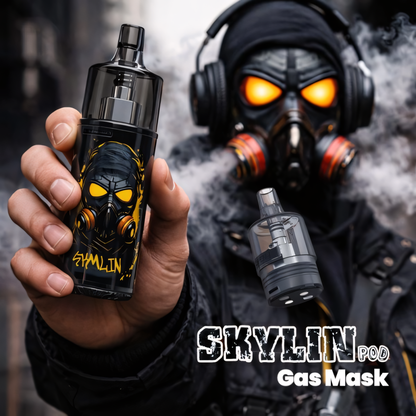 Pod Tornado Skylin Gobar design Gas Mask