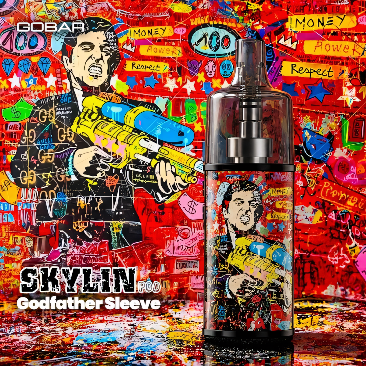 Pod Tornado Skylin Gobar design Godfather Sleeve