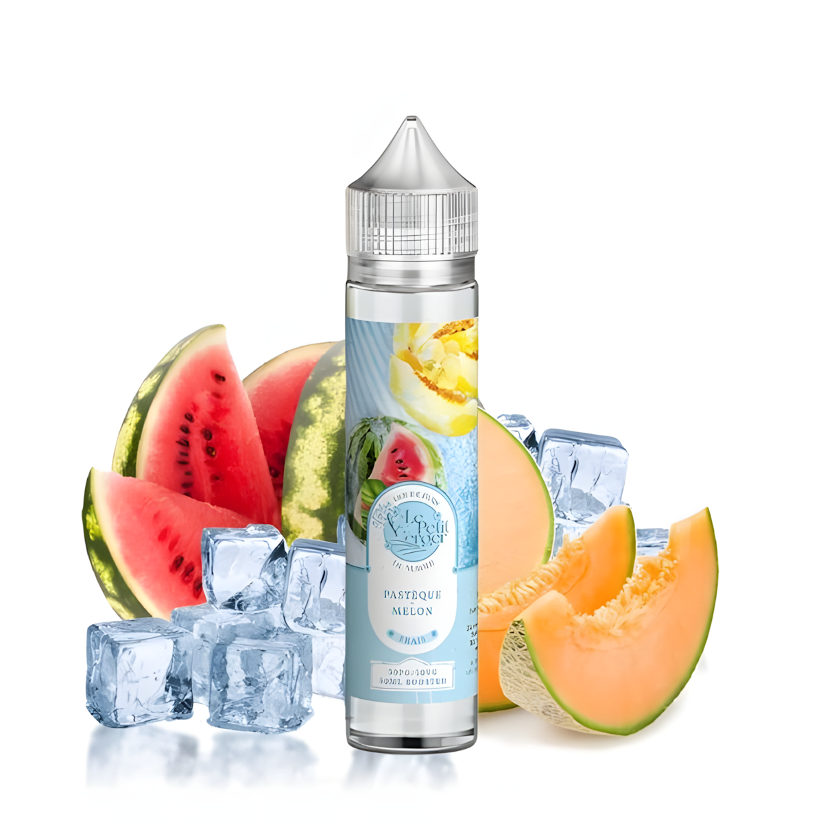 E-liquide Pastèque Melon Frais 50 ML fruité rafraîchissant 🍉🍈❄️