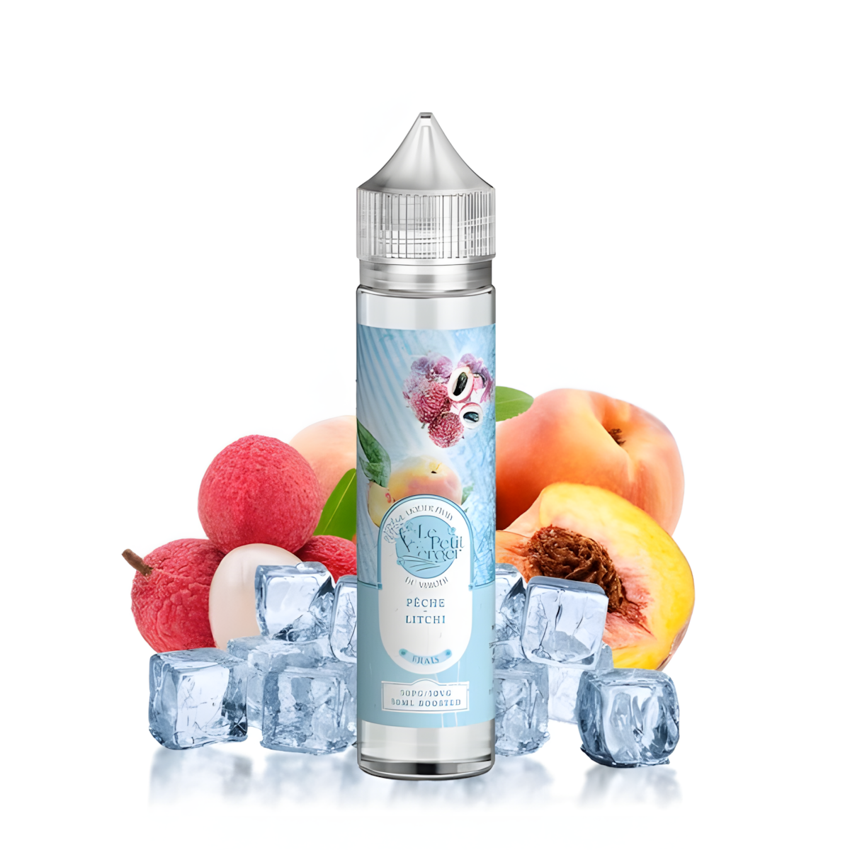 E-liquide Pêche Litchi Frais 50ML fruité et rafraîchissant 🍑❄️