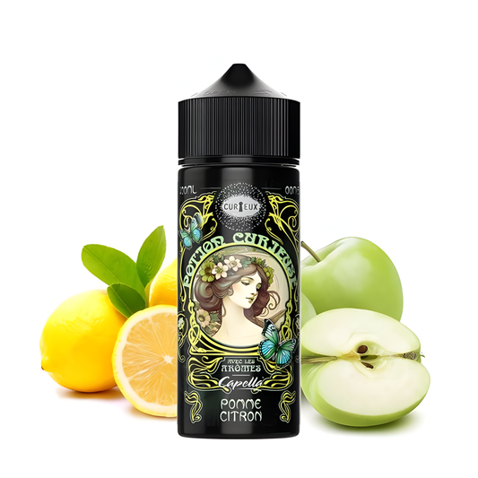 e-liquide pomme citron 100ml les potions curieuses