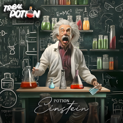 Flacon E-Liquide Einstein Tribal Potion Fraise Grenade Fruit du Serpent 50ML
