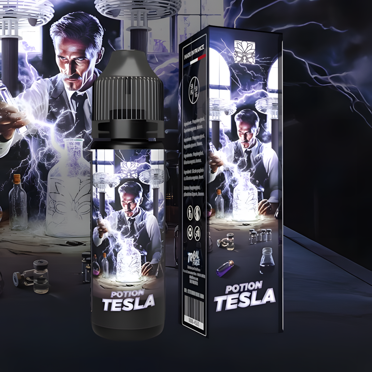 Flacon 50ml e-liquide pas cher Tesla gamme Tribal Potion