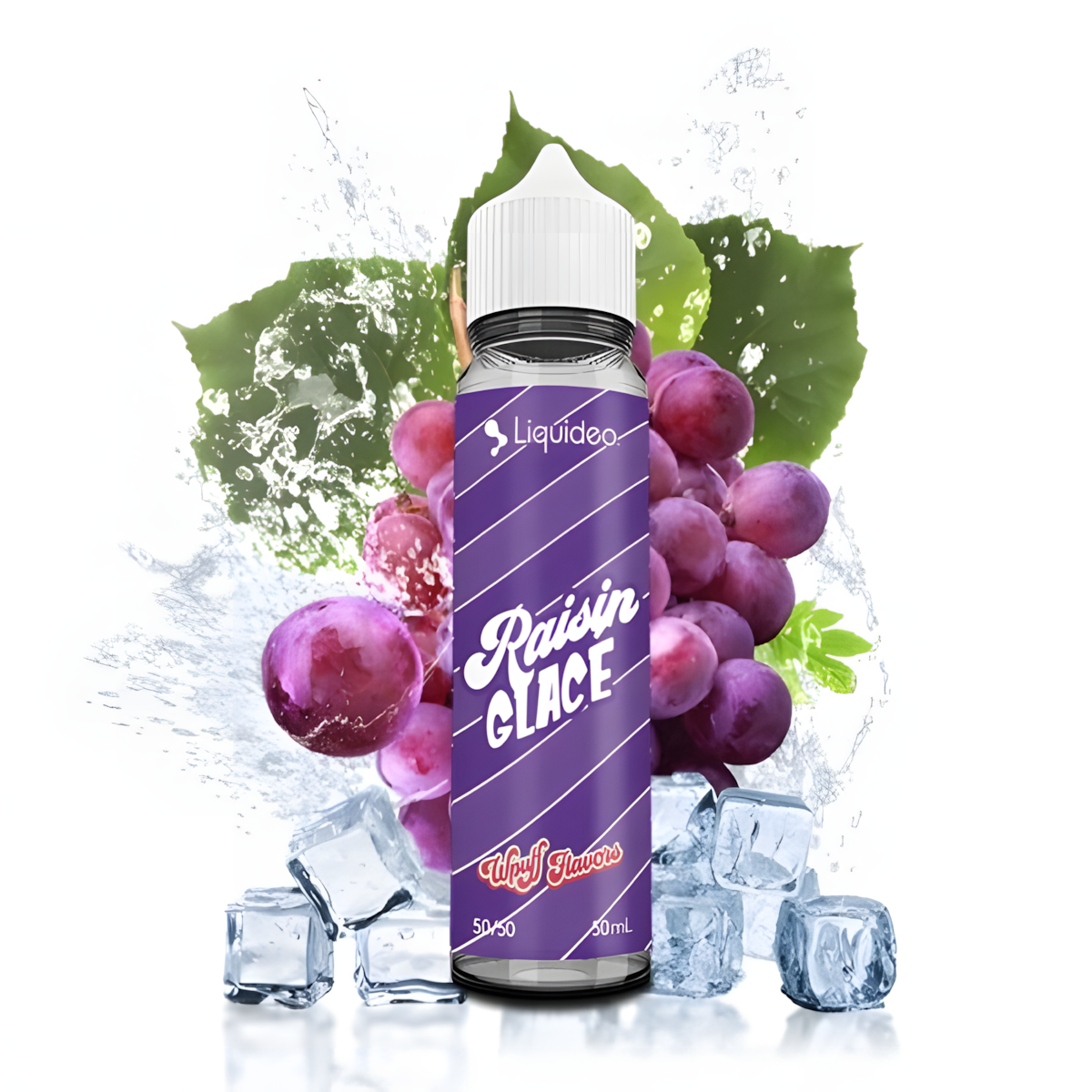 Flacon E-liquide Raisin Glacé Wpuff Flavors 50ML Liquideo