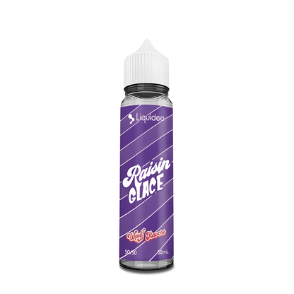 Zoom sur les grains de raisin givrés du e-liquide Wpuff Flavors