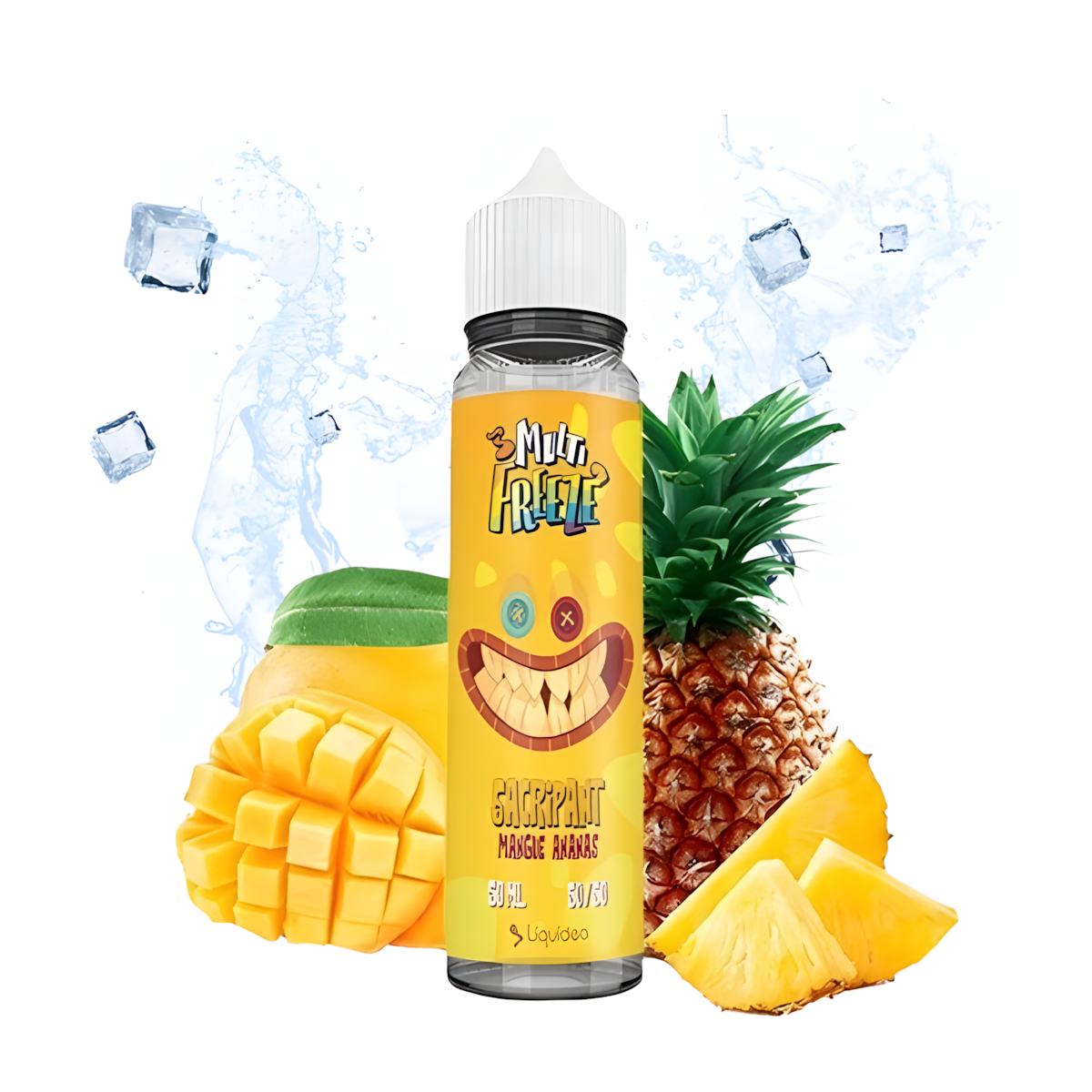 E-liquide Sacripant Mangue Ananas Multifreeze 50 ml Liquideo 🇫🇷