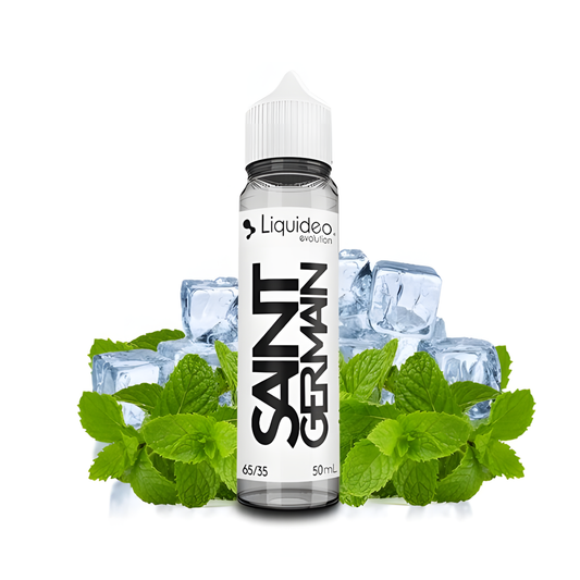 E-liquide Saint Germain 50ml Liquideo Evolution saveur menthe fraîche