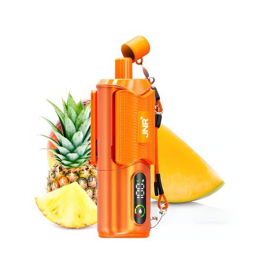 Puff Shishasip 35K JNR ananas mangue avec écran intelligent et batterie rechargeable