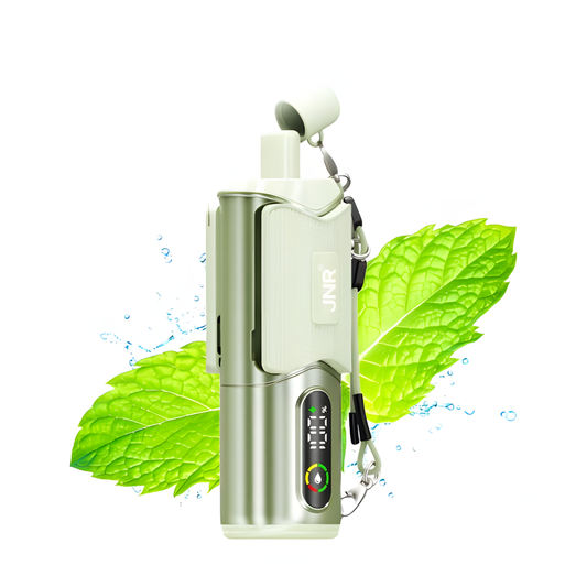 Puff Shishasip 35K JNR menthe fraîche avec écran intelligent et batterie rechargeable