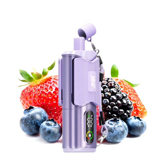 Puff Shishasip 35K JNR fruits rouges avec écran et batterie rechargeable