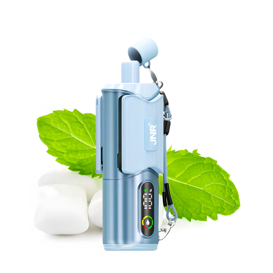 Puff Shishasip 35K JNR menthe glaciale avec écran intelligent et batterie rechargeable