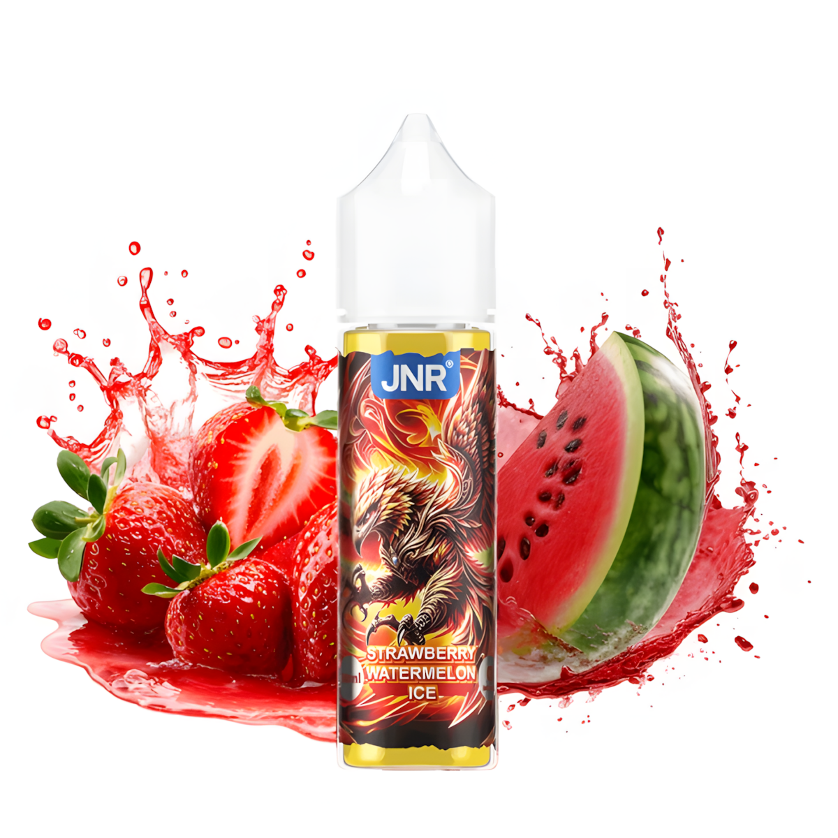 E-liquide JNR Strawberry Watermelon Ice 50ml fraise pastèque glacée