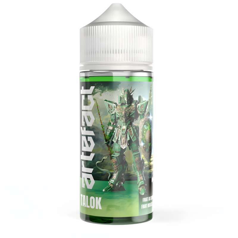 Flacon E-liquide Talok Artefact Lips 100ml Melon Cassis Givré