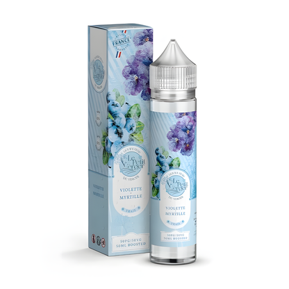 Vapeur fruitée myrtille et violette sans nicotine
